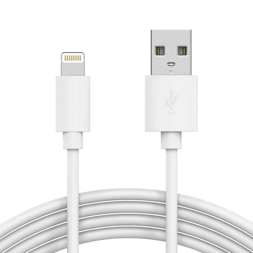 10ft. Lightning to USB Sync Charge Compatible Cable for Apple Phones
