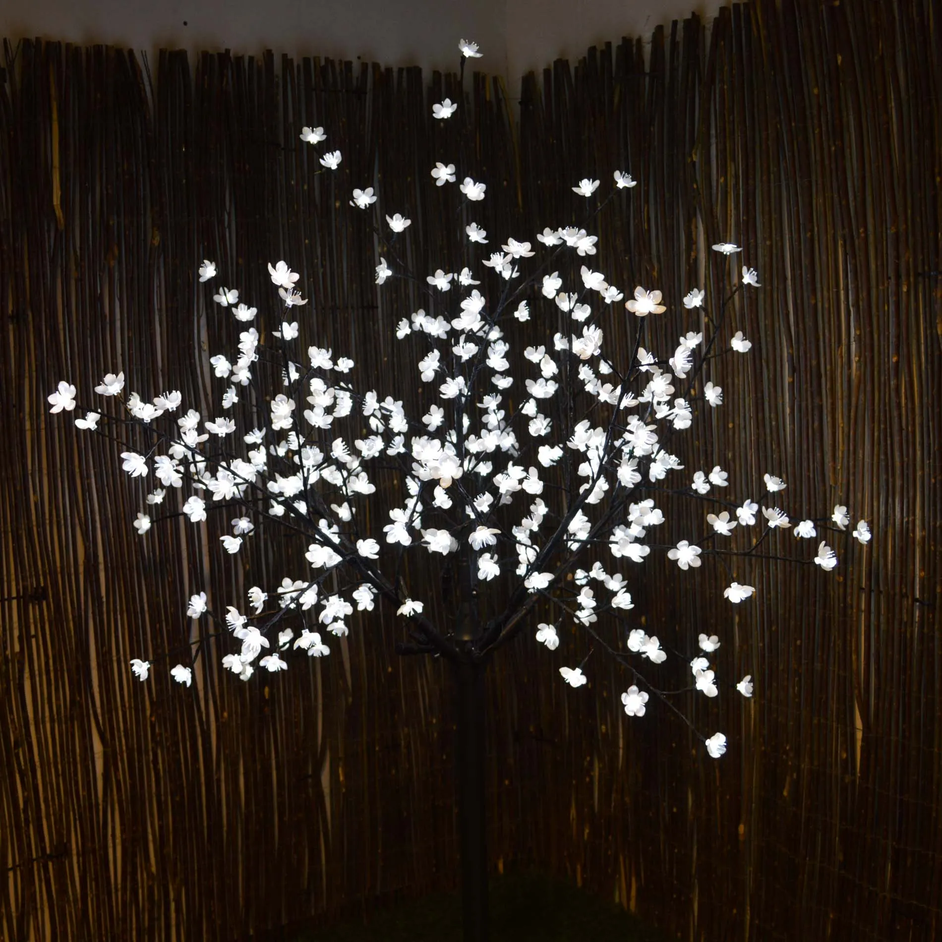 185cm 300 LEDs Indoor / Outdoor LED Cherry Blossom Christmas Tree - Cool White