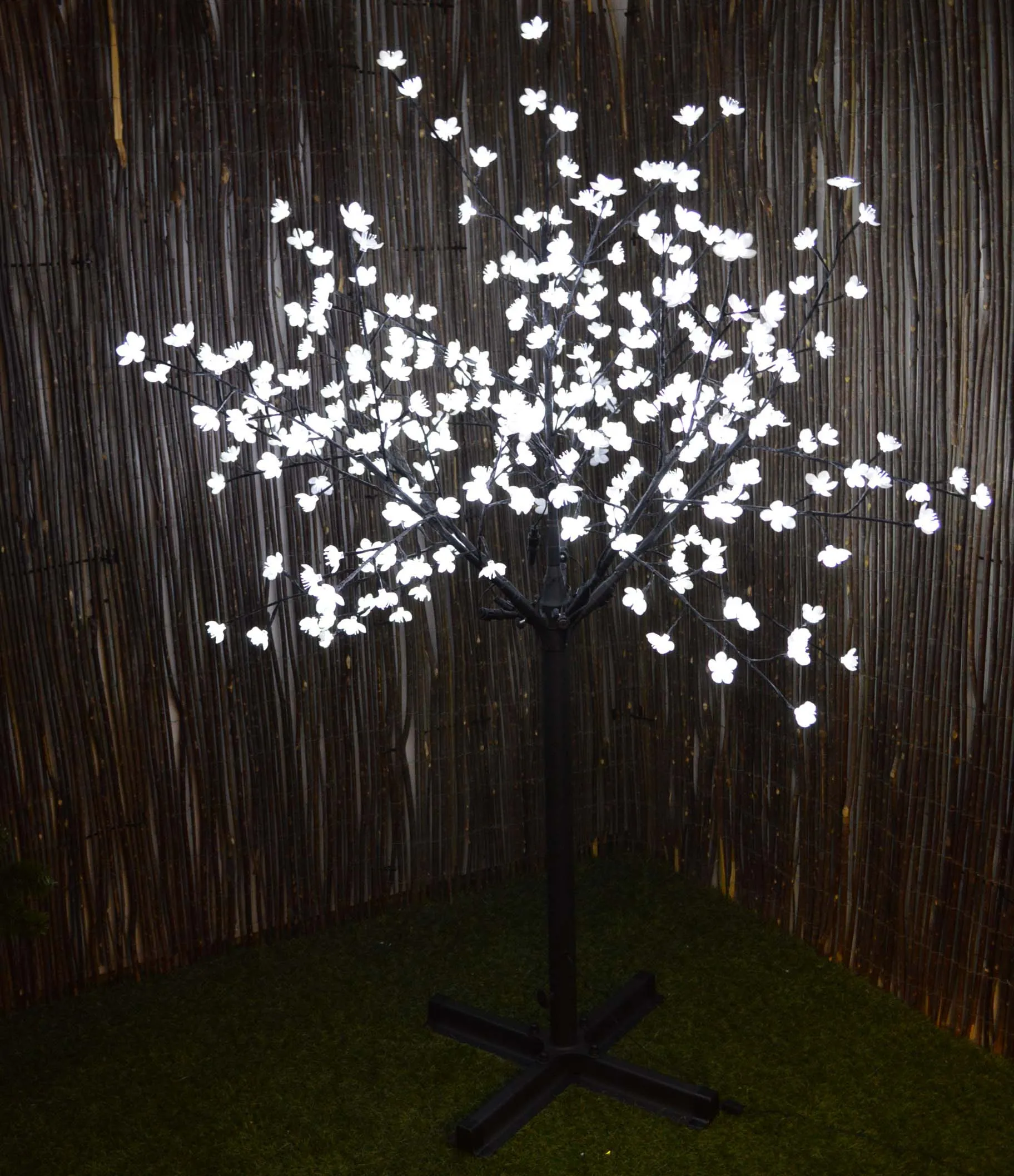 185cm 300 LEDs Indoor / Outdoor LED Cherry Blossom Christmas Tree - Cool White