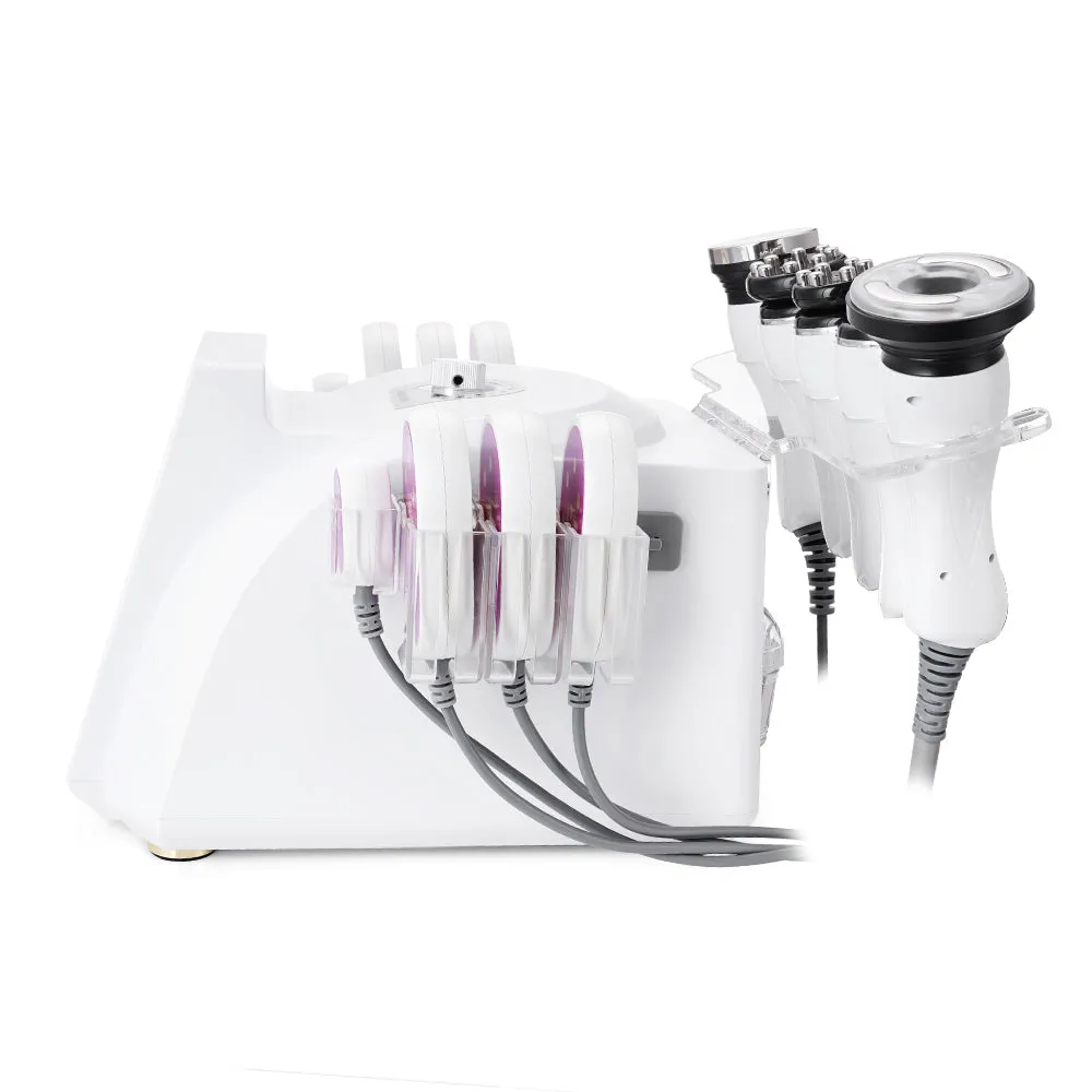 6 In 1 Ultrasonic Cavitation Vacuum 360° Automatic Rotary Radio Frequency Lipo Laser Body Slimming  Machine