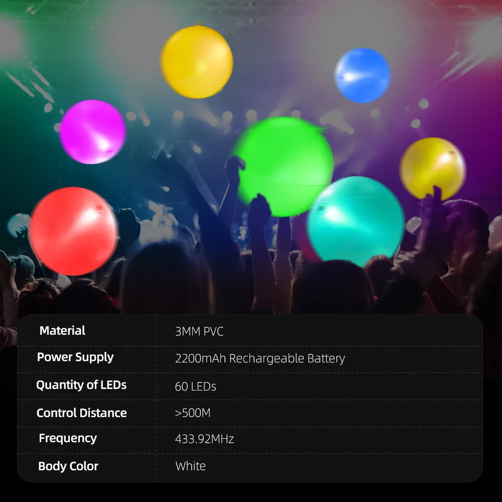 60CM DMX Controlled LED Floating Ball