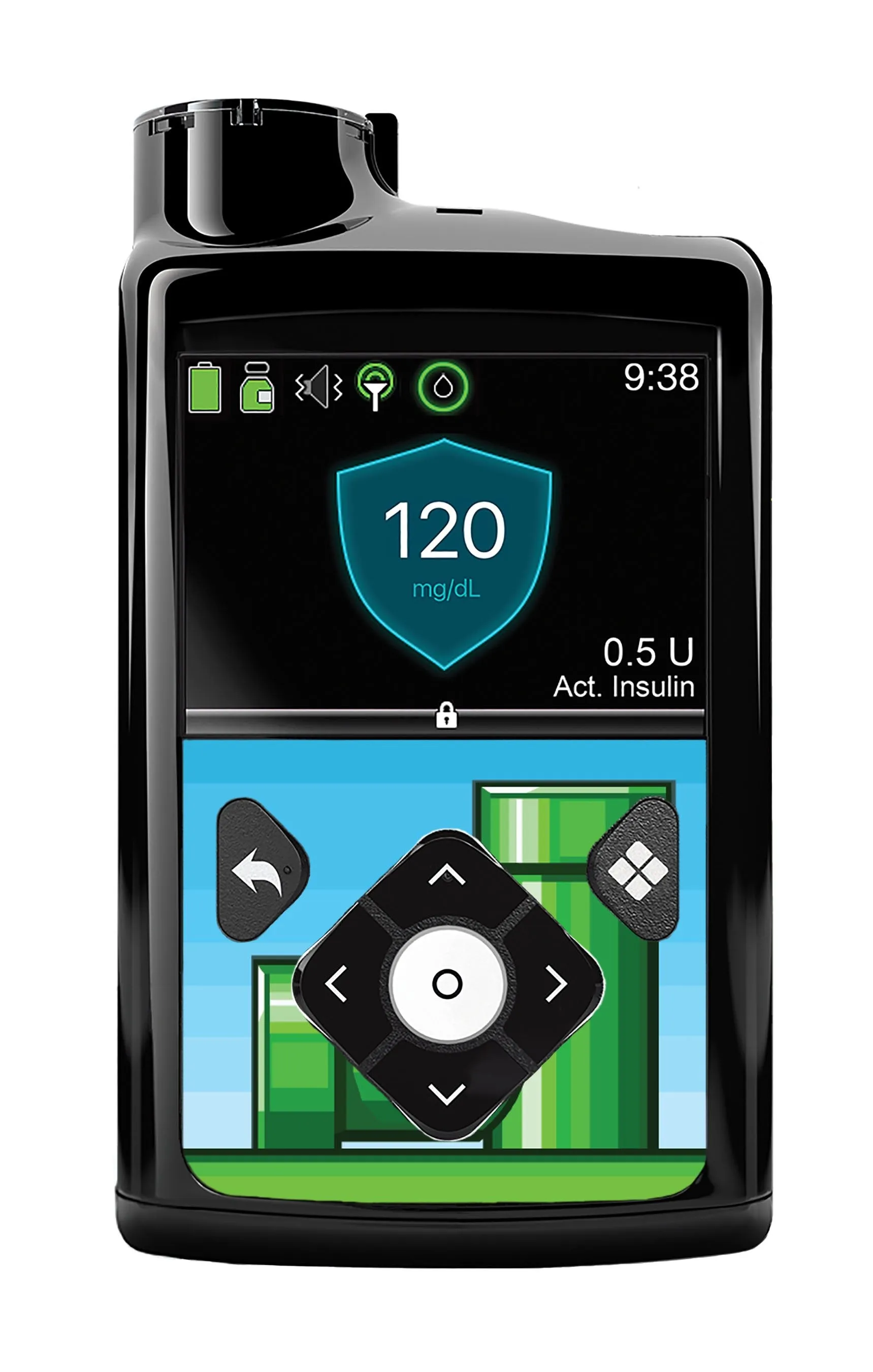 80s Gamer Sticker for Medtronic MiniMed 770G & 780G