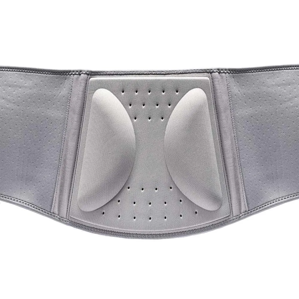Actimove Everyday Supports Back Support, High-Density Foam Panel, Adjustable, Double Layer Compression, Gray