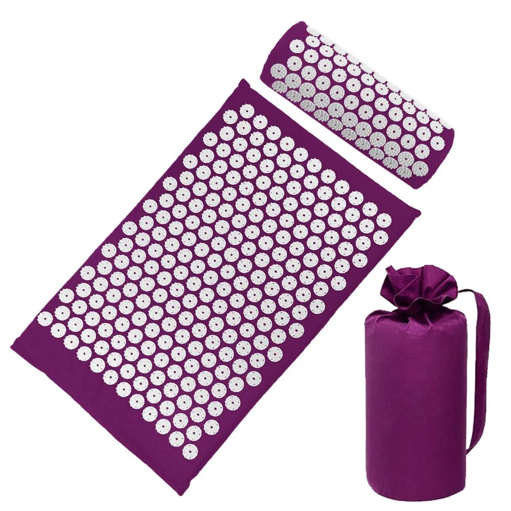Acupressure Mat Cushion with Pillow