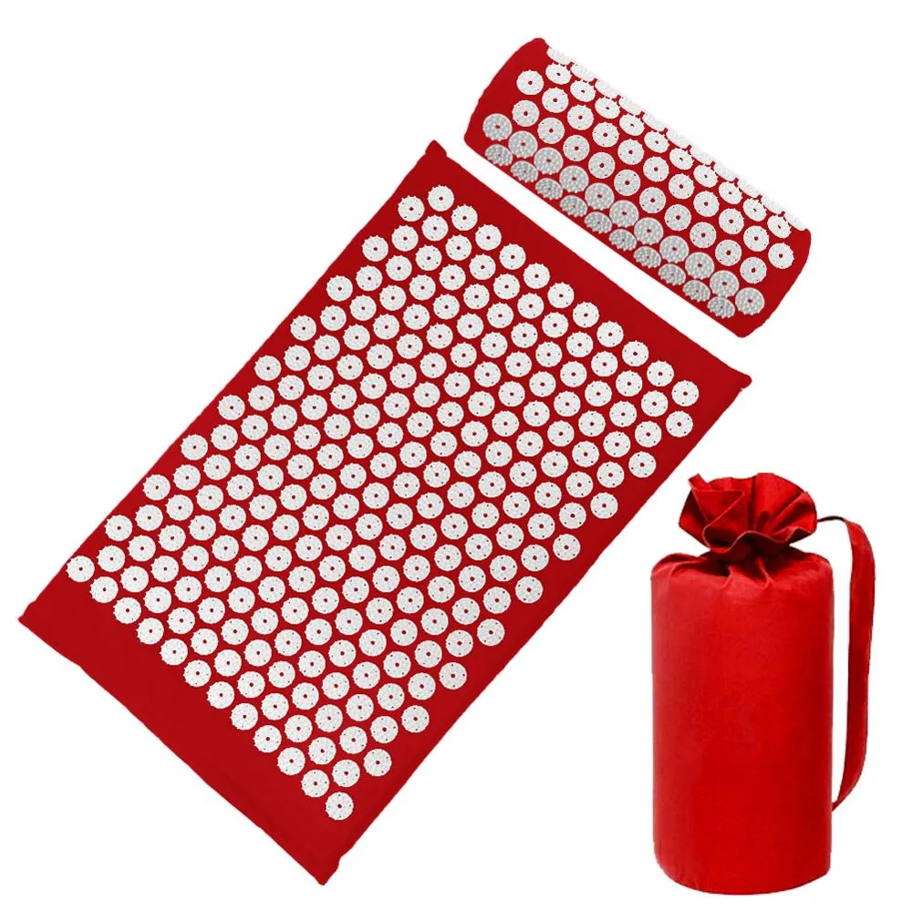 Acupressure Mat Cushion with Pillow