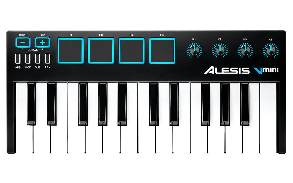 Alesis Vmini 25-Key USB MIDI Keyboard Controller