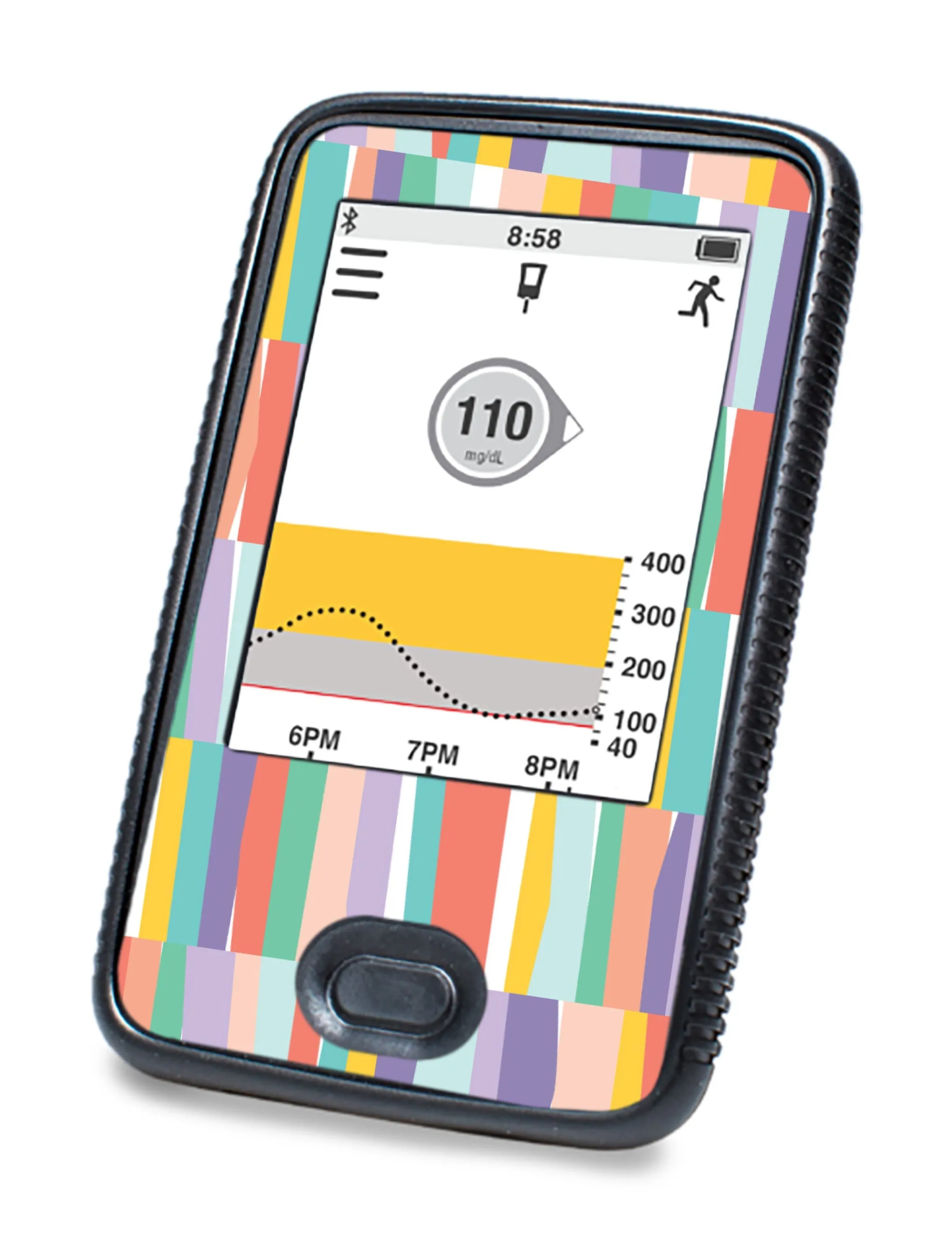 All Sortsa Stripes DEXCOM G6 Touchscreen Receiver