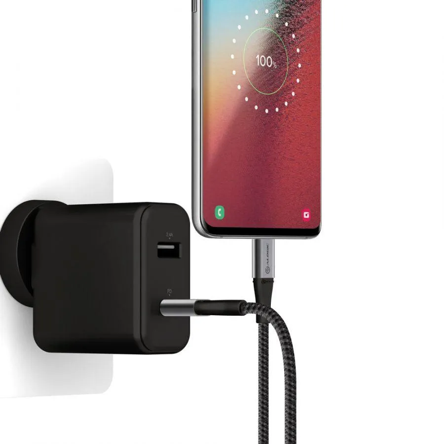 ALOGIC Super Ultra USB 2.0 USB-C to USB-C Cable - 5A|480Mbps - Space Grey - 3m (ULCC203-SGR)