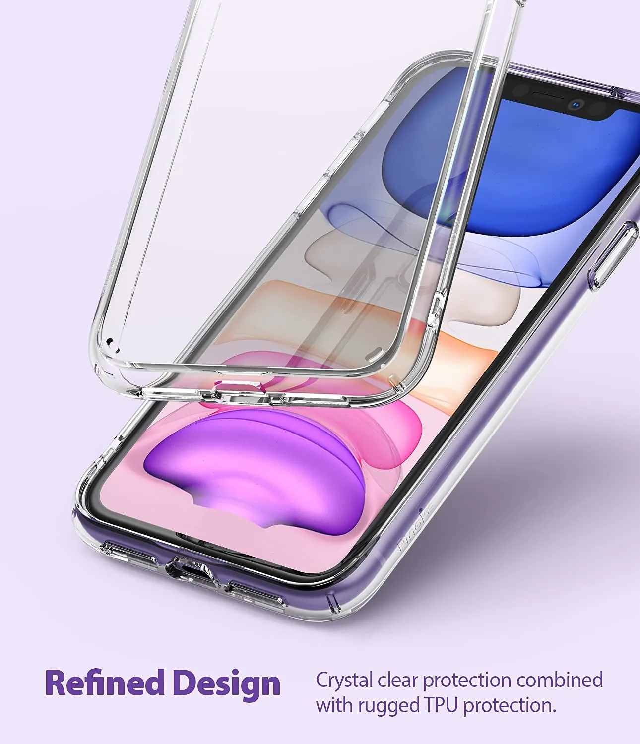 Apple iPhone 11 Back Cover Case | Fusion - Clear