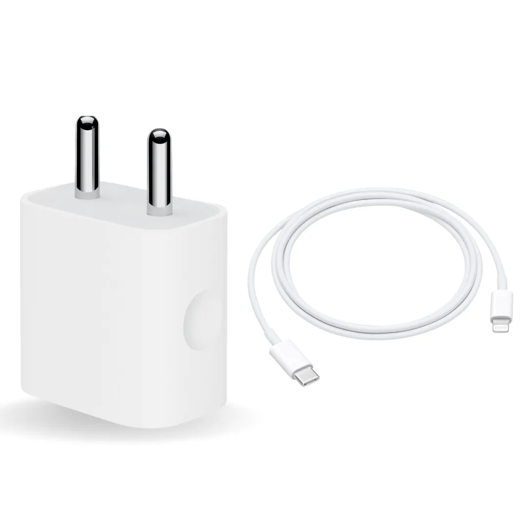 Apple iPhone 13 20W USB‑C Power Adapter With USB-C to Lightning Charge Cable