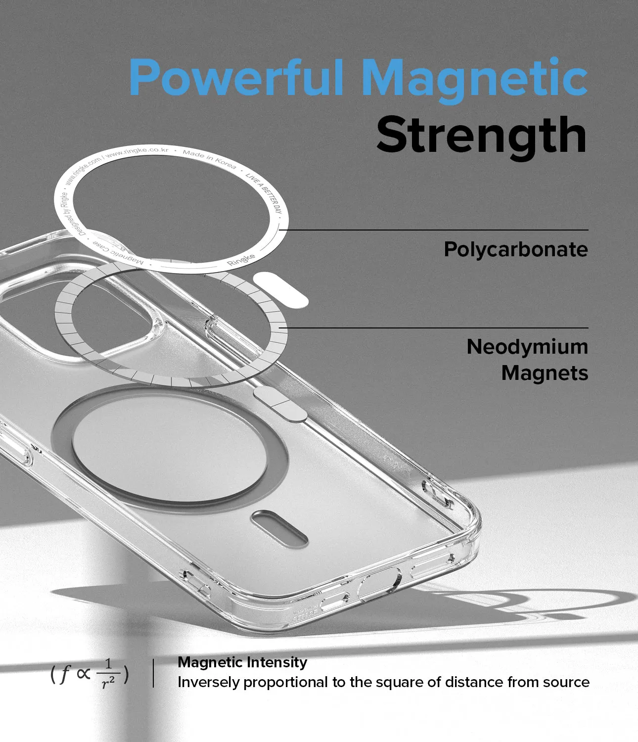 Apple iPhone 14 Plus Case Cover| Fusion Magnetic Series| Matte Clear