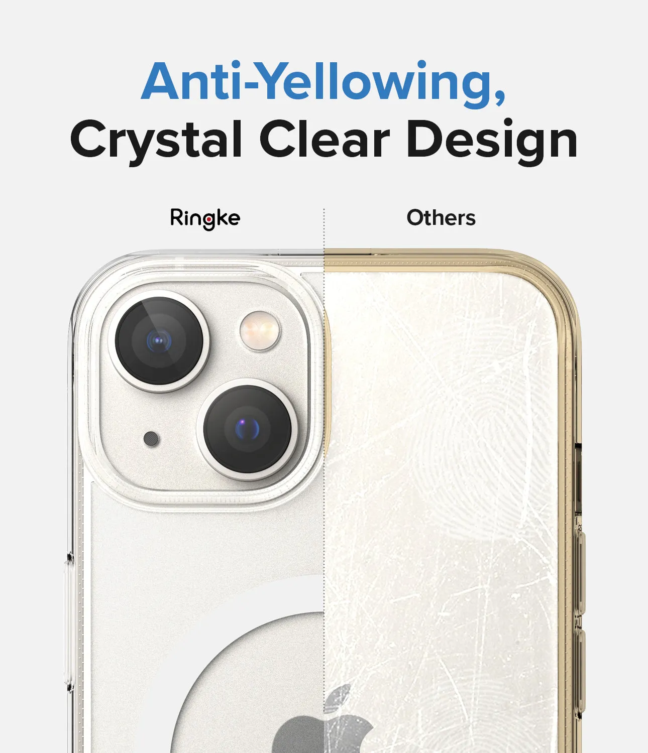 Apple iPhone 14 Plus Case Cover| Fusion Magnetic Series| Matte Clear