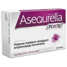 Asequrella FORTE, Cover With Hormonal Contraception