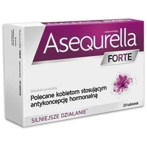 Asequrella FORTE, Cover With Hormonal Contraception