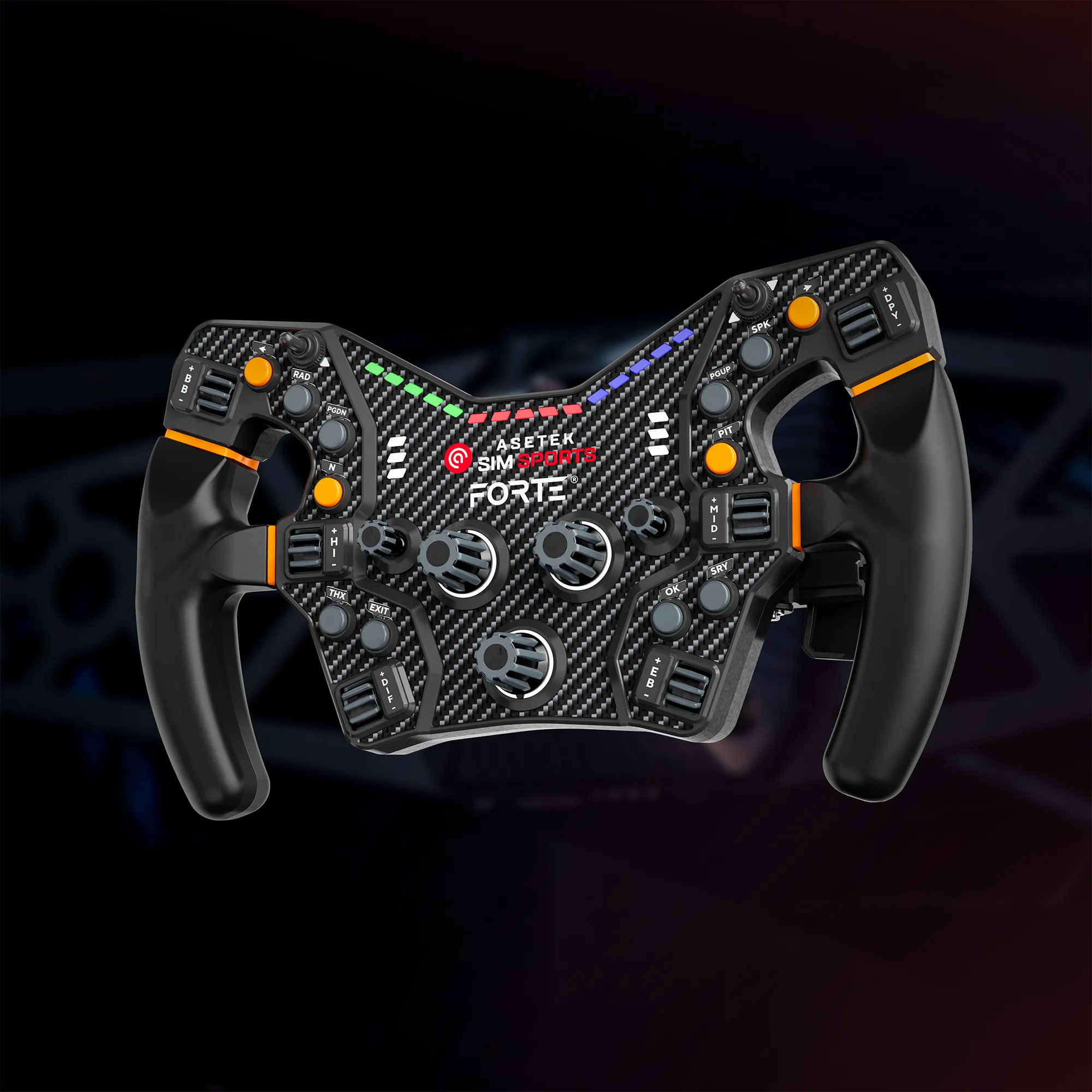 Asetek Forte® Formula Steering Wheel