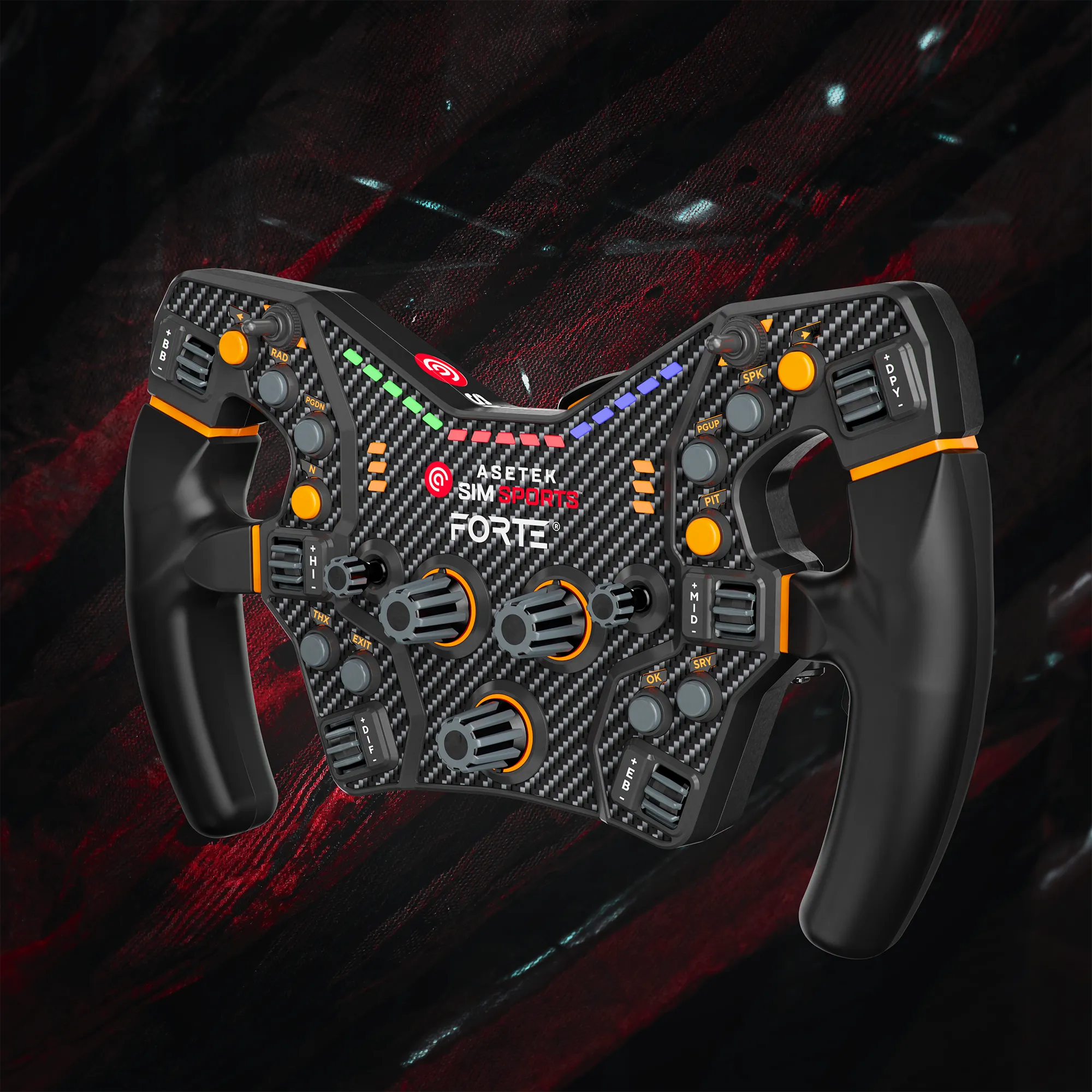 Asetek Forte® Formula Steering Wheel
