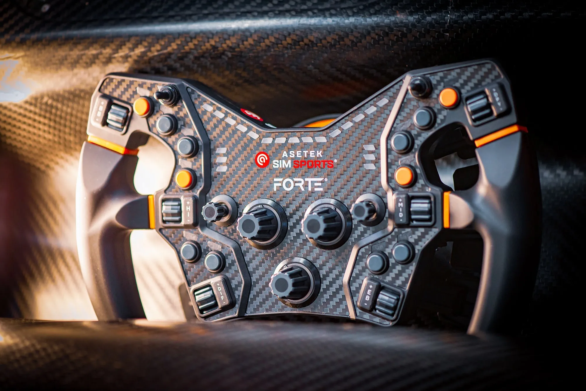 Asetek Forte® Formula Steering Wheel