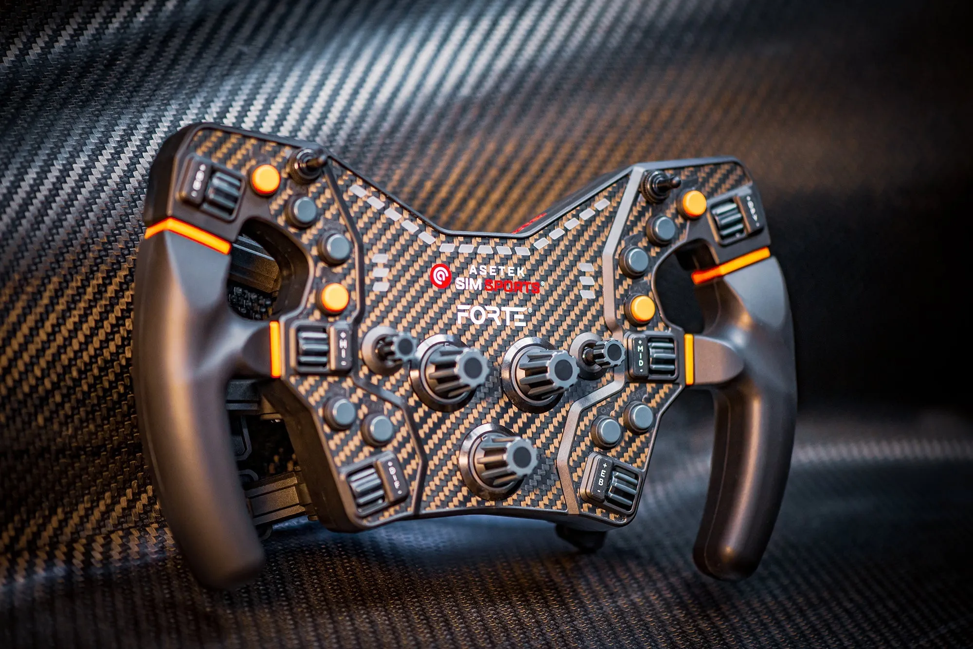 Asetek Forte® Formula Steering Wheel