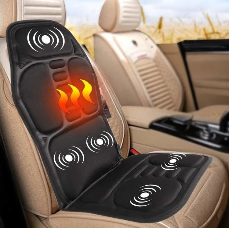 Premium Vibrating Back Massager Chair Cushion for Ultimate Relaxation