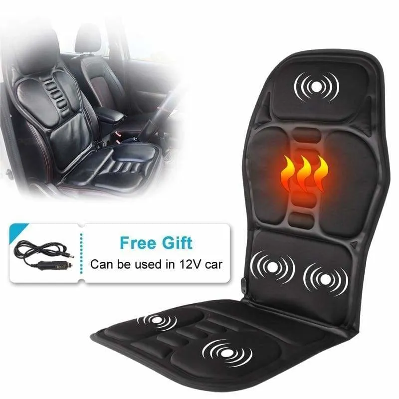 Premium Vibrating Back Massager Chair Cushion for Ultimate Relaxation