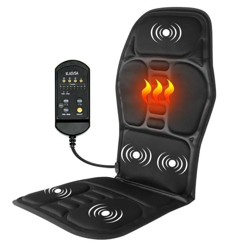 Premium Vibrating Back Massager Chair Cushion for Ultimate Relaxation