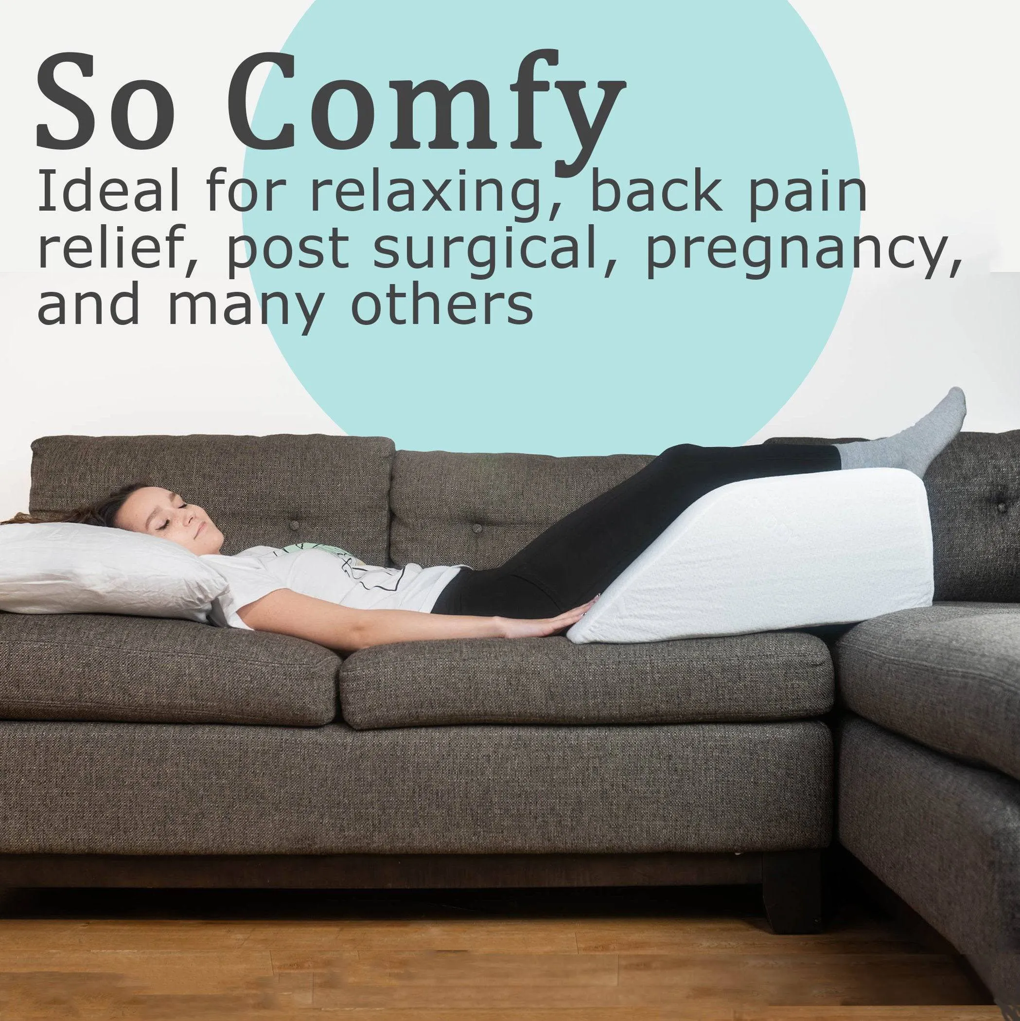 Bed Buddy Leg Wedge Pillows
