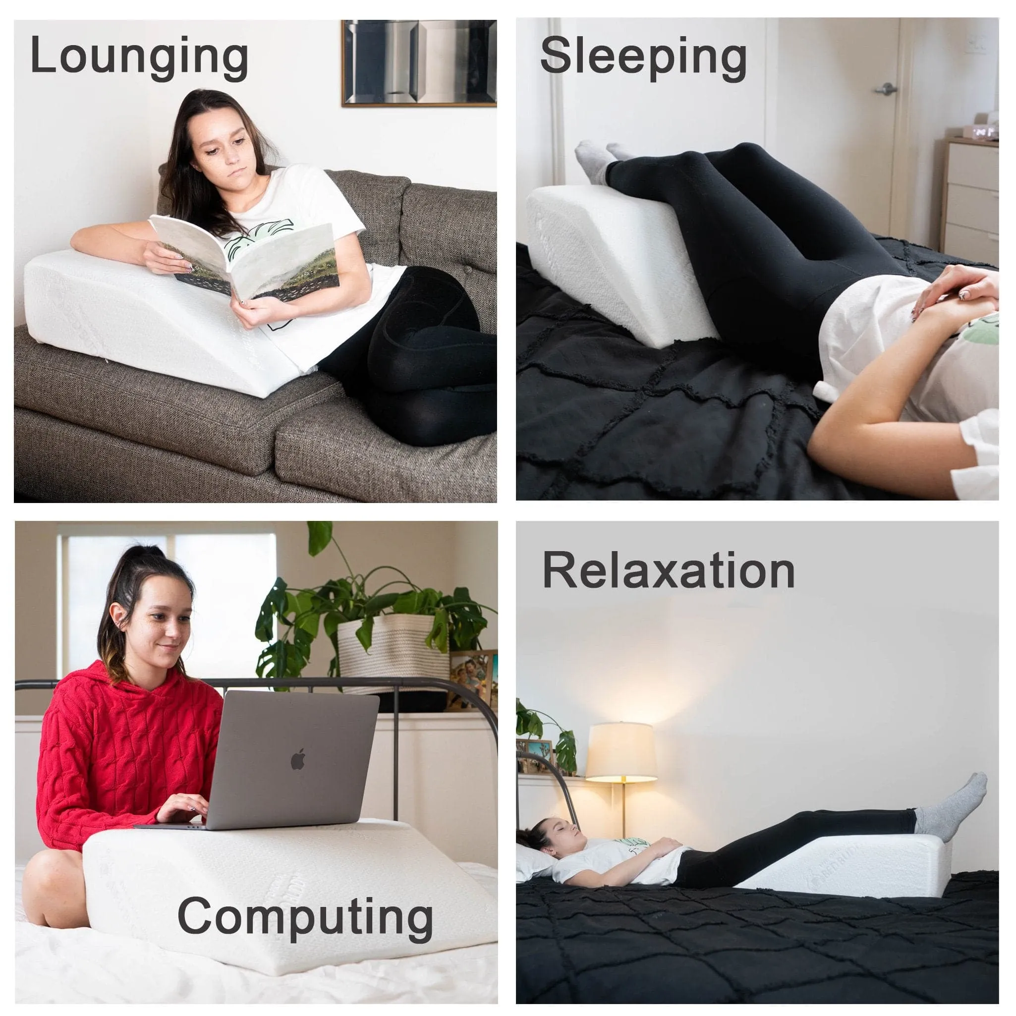 Bed Buddy Leg Wedge Pillows