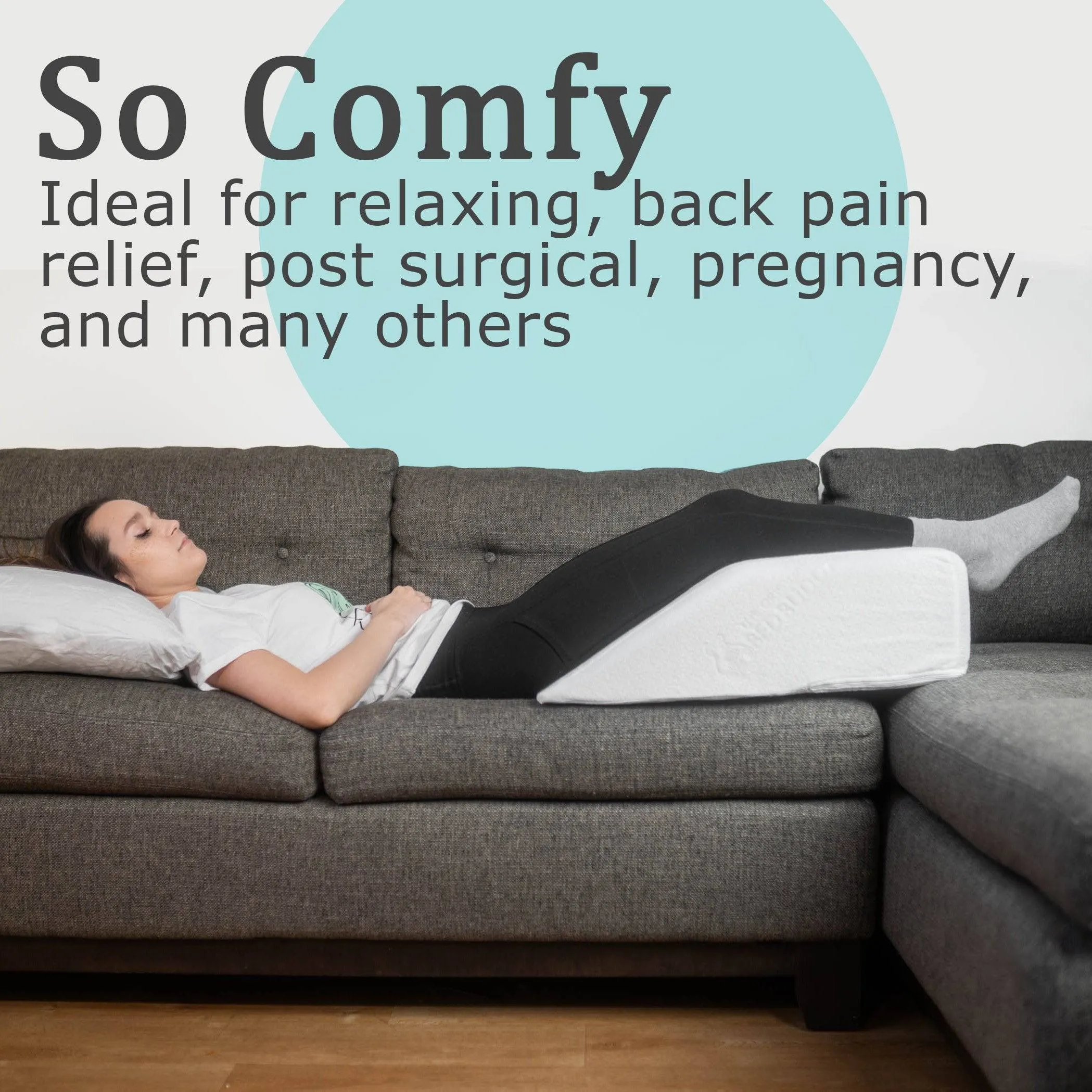 Bed Buddy Leg Wedge Pillows