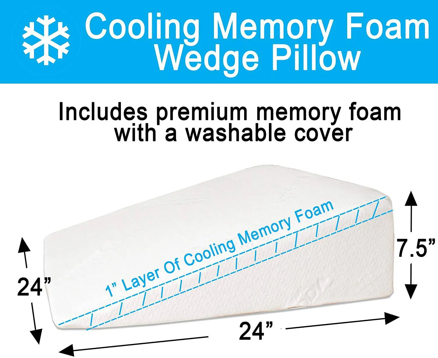 Bed Buddy Wedge Pillows