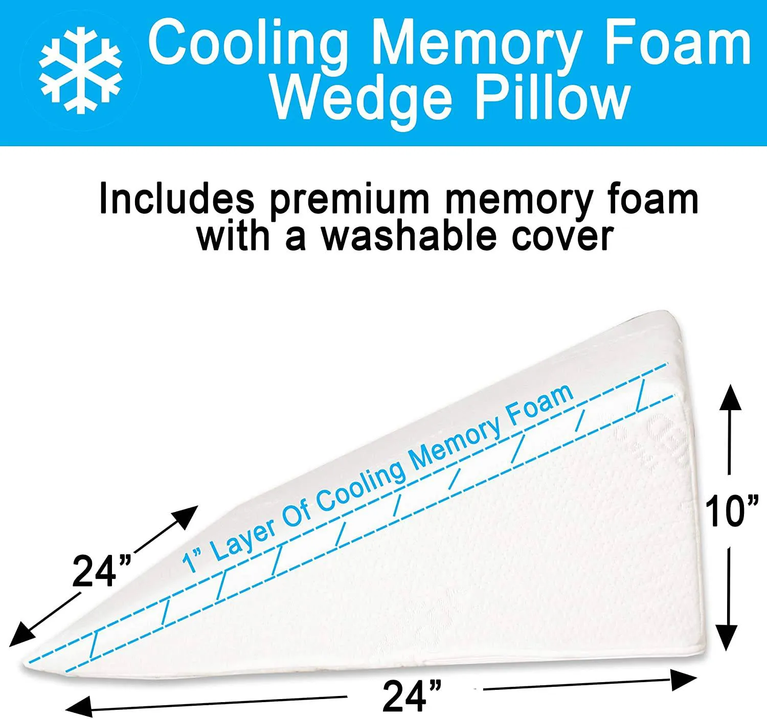 Bed Buddy Wedge Pillows