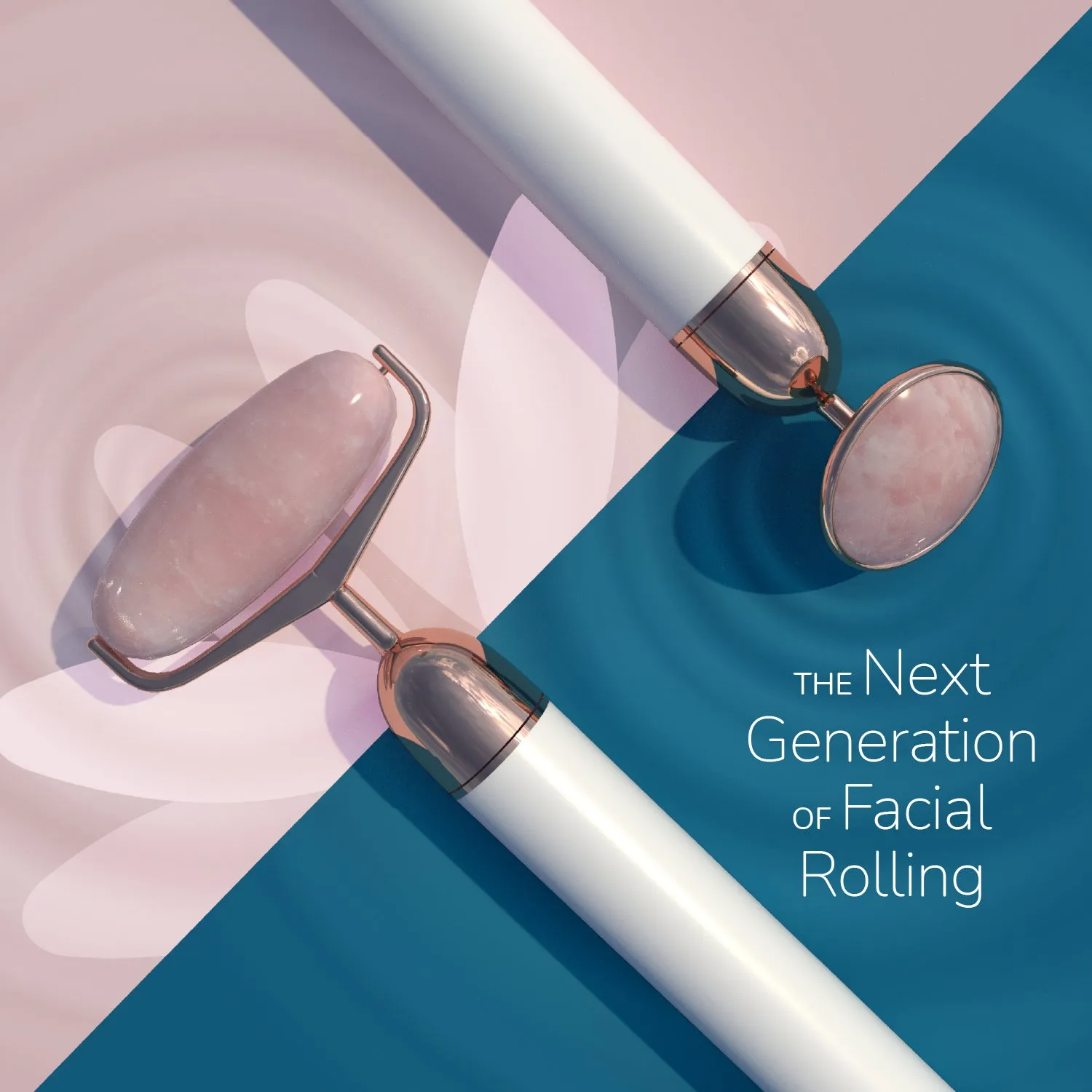 BLOOM-Rose Quartz Roller