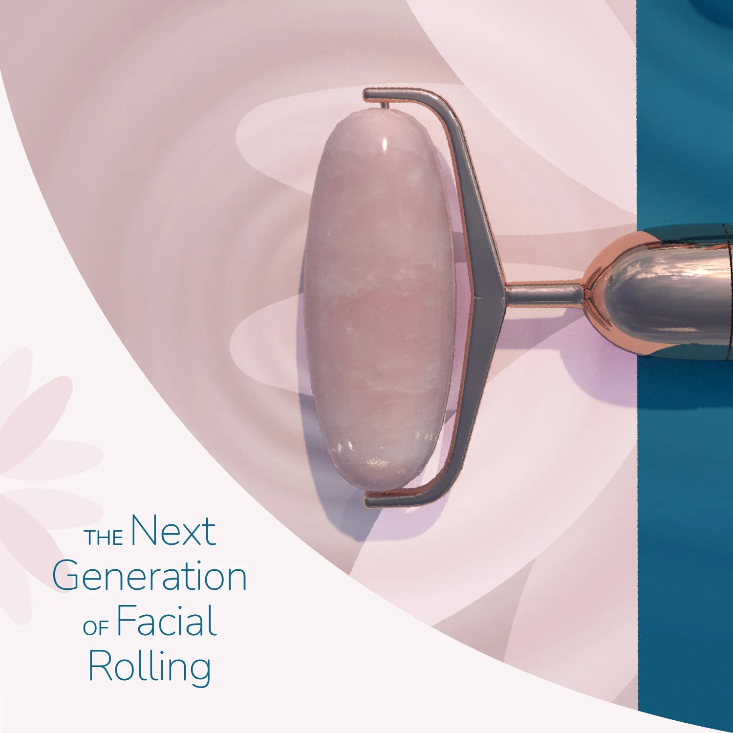 BLOOM-Rose Quartz Roller
