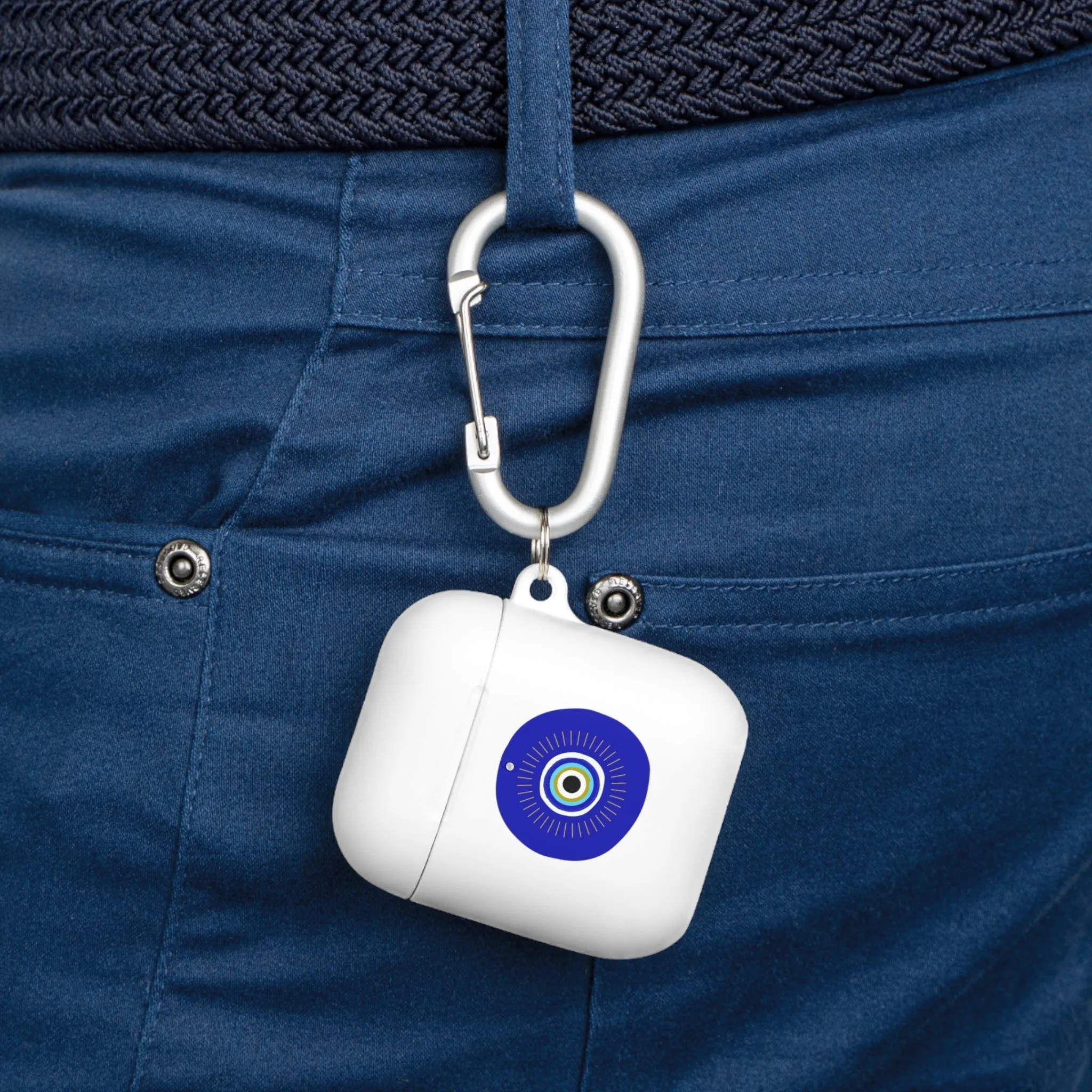 Blue Eye Airpods Cover
