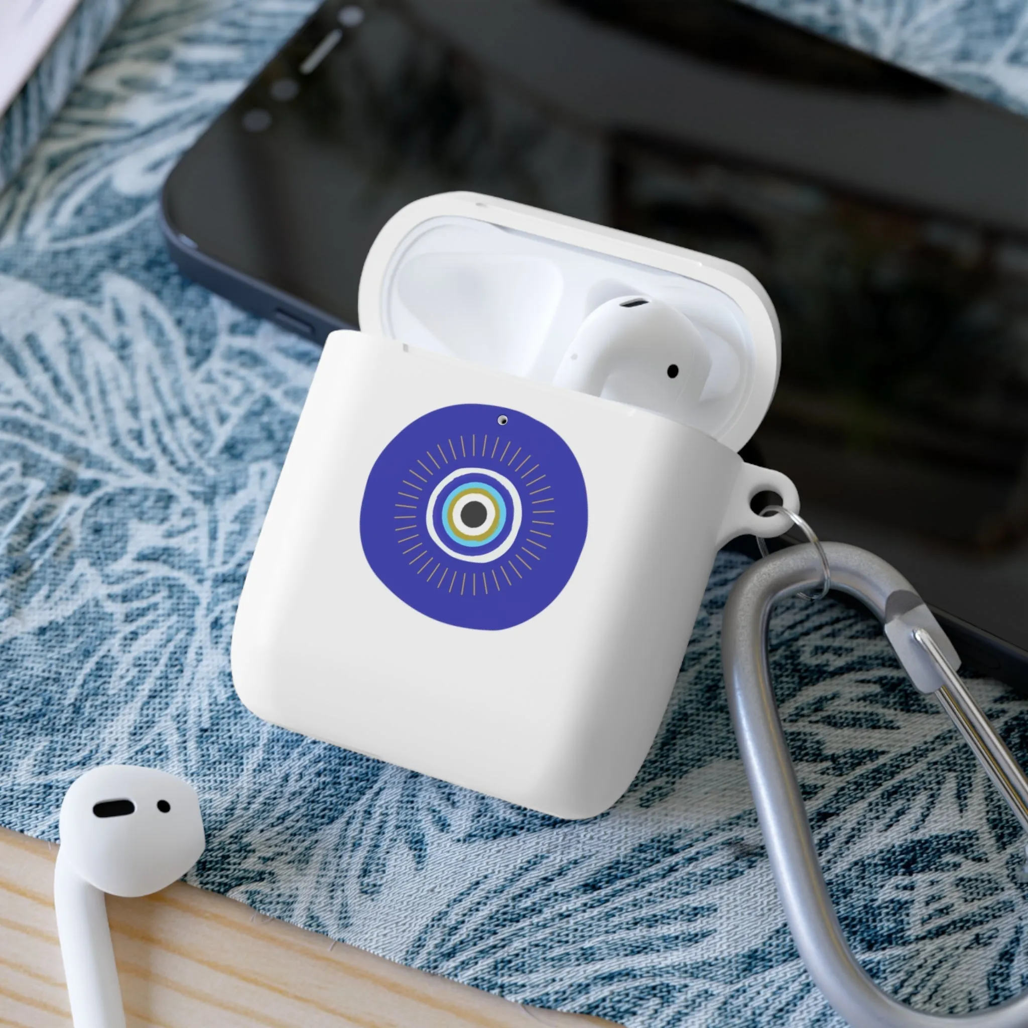 Blue Eye Airpods Cover