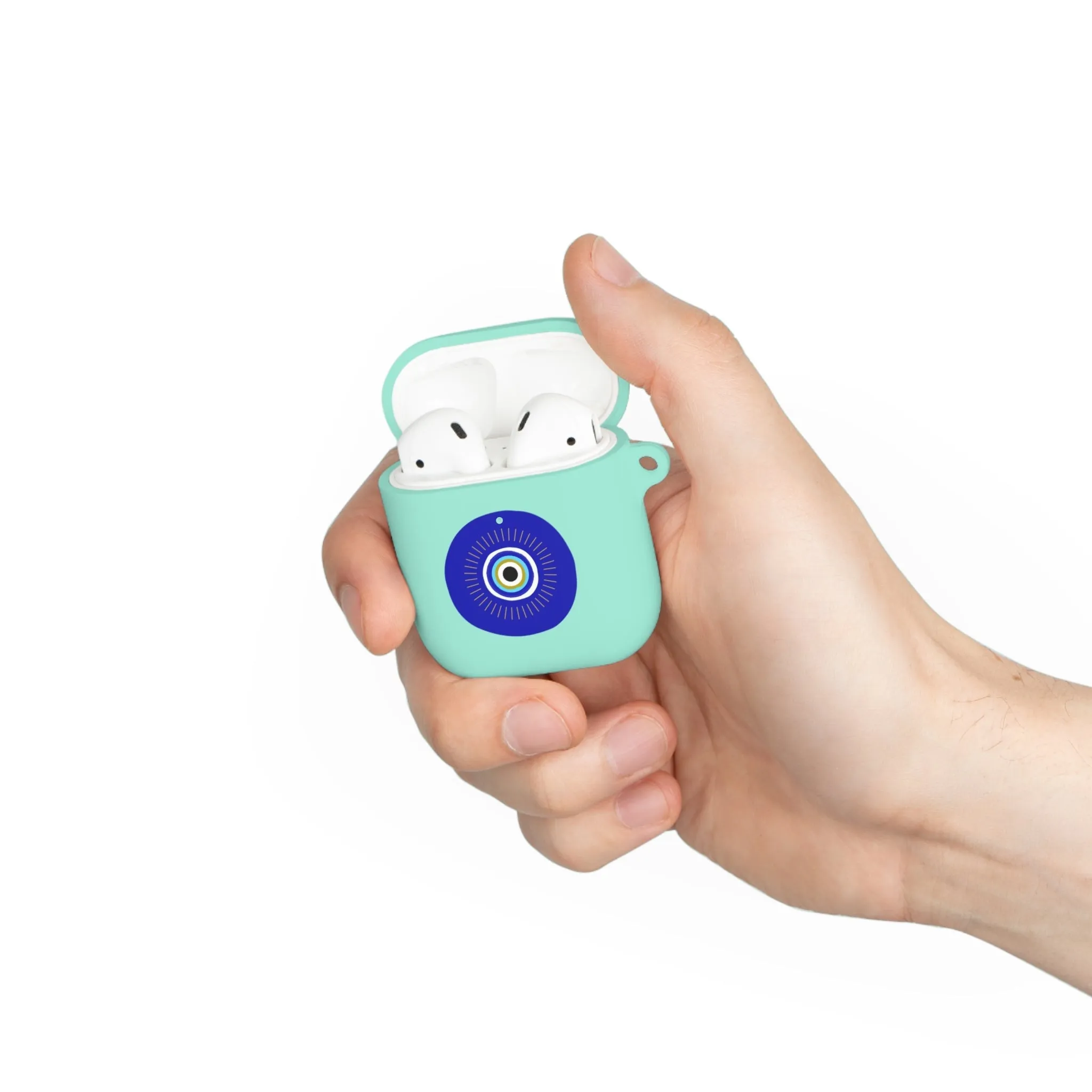 Blue Eye Airpods Cover