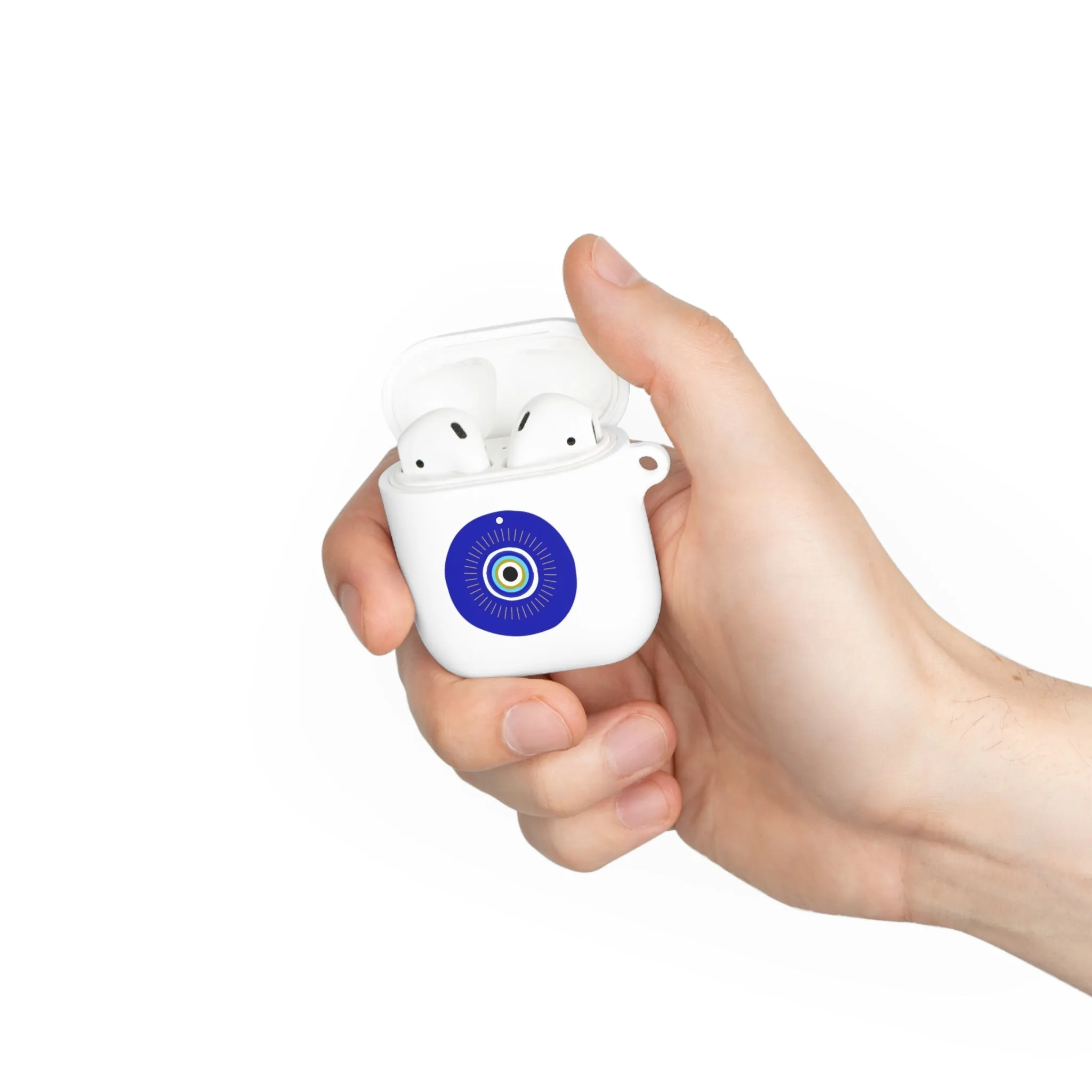 Blue Eye Airpods Cover