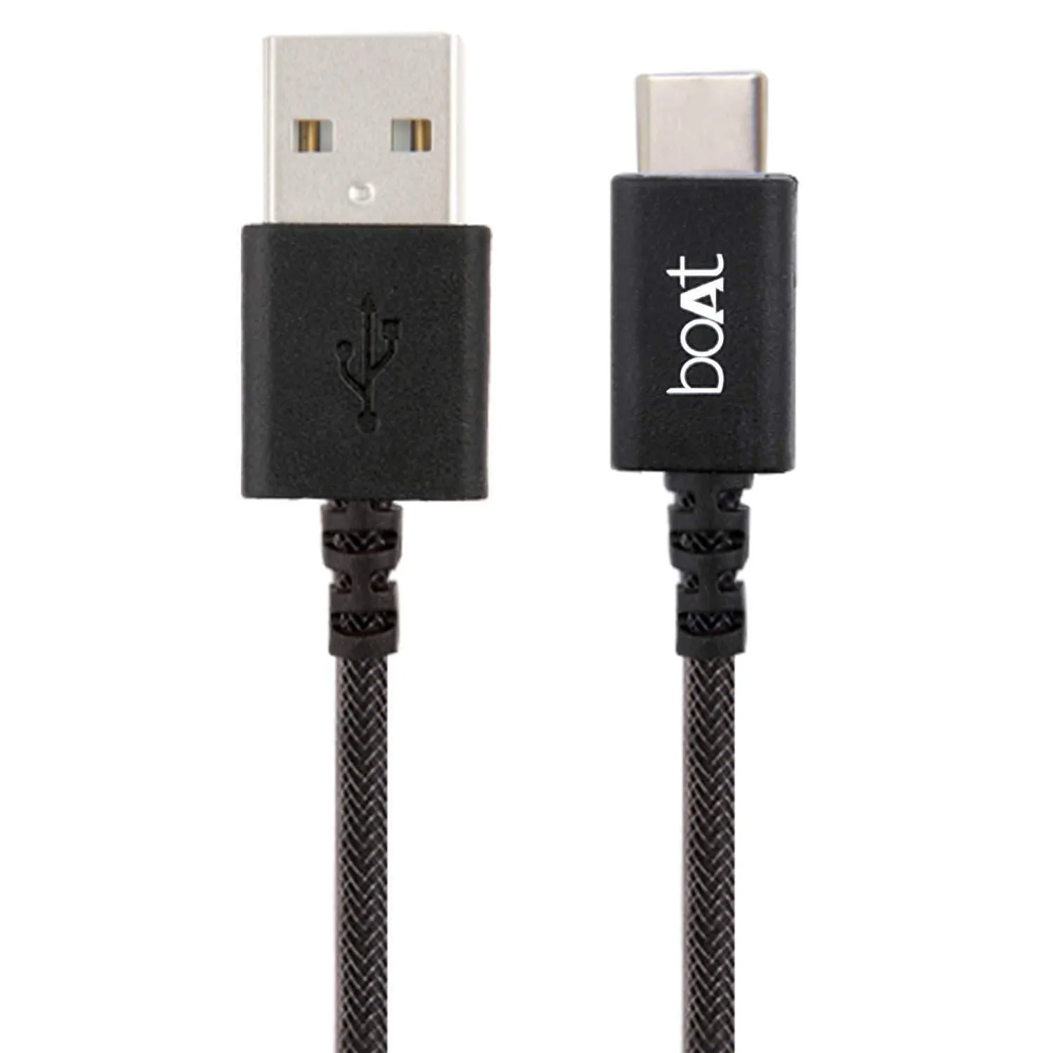 boAt A400 USB Type-C to USB-A 2.0 Male Data Cable, 2 Meter