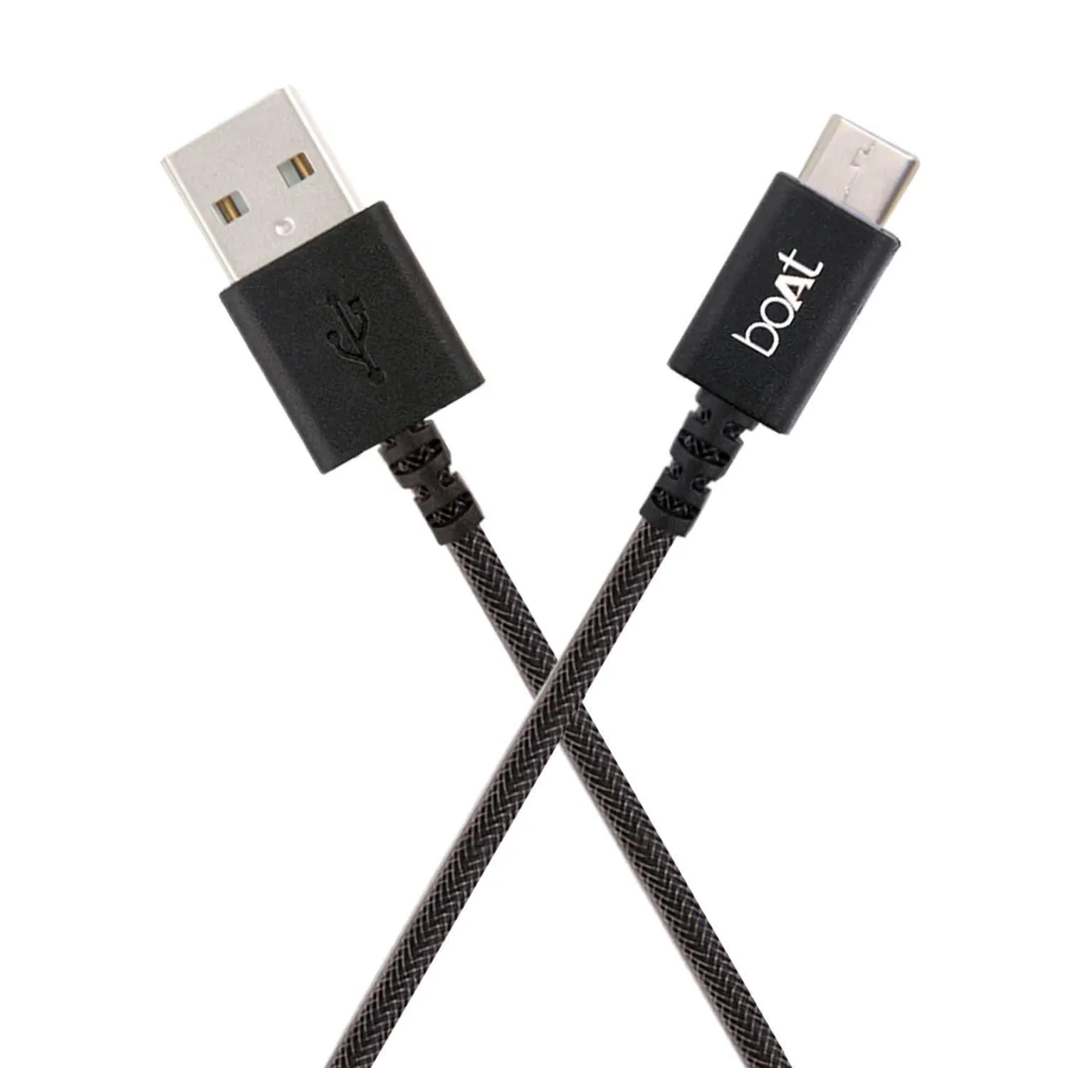 boAt A400 USB Type-C to USB-A 2.0 Male Data Cable, 2 Meter