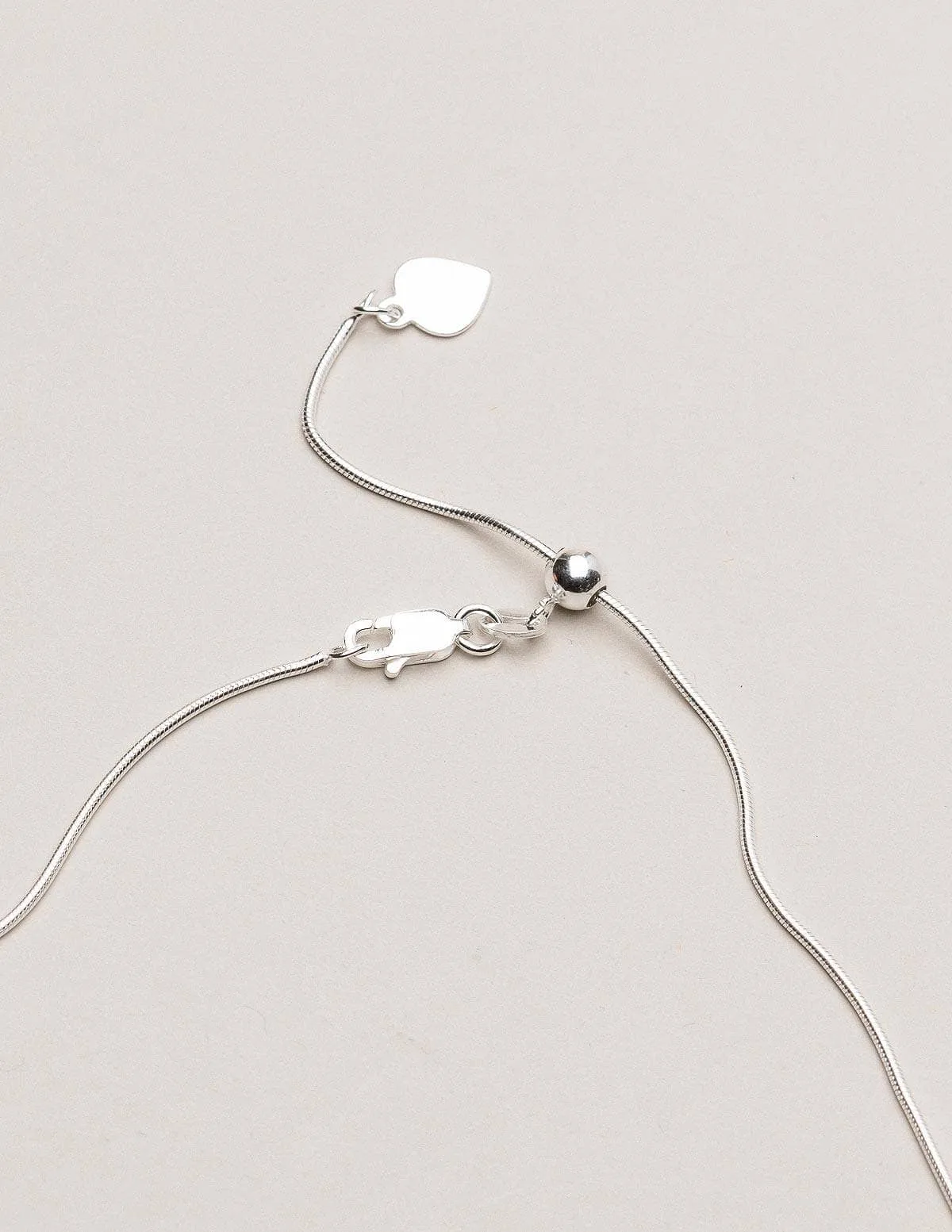 Botswana Agate Silver Necklace