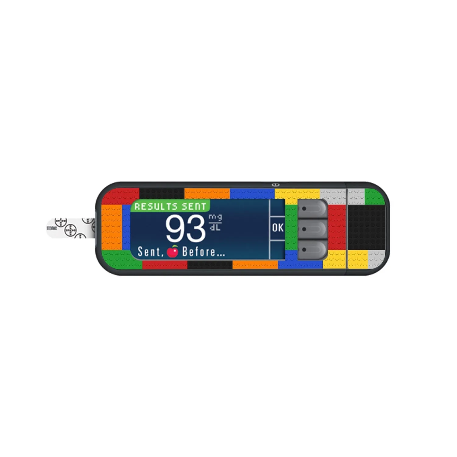 Build It Sticker for Bayer Contour Next Glucometer