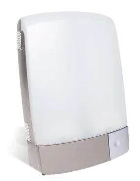 Carex SunLite, Light Therapy Lamp, Silver