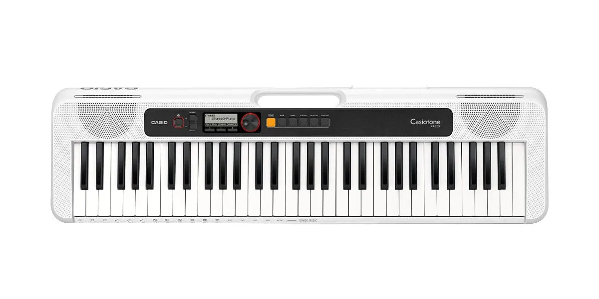 Casio CT-S200 with ADE95100 LE power Adapter