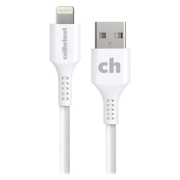Charge and Sync USB-A to Lightning(R) Round Cable (1 Foot)