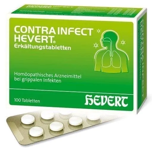 CONTRAINFECT Hevert cold homeopathy tablets