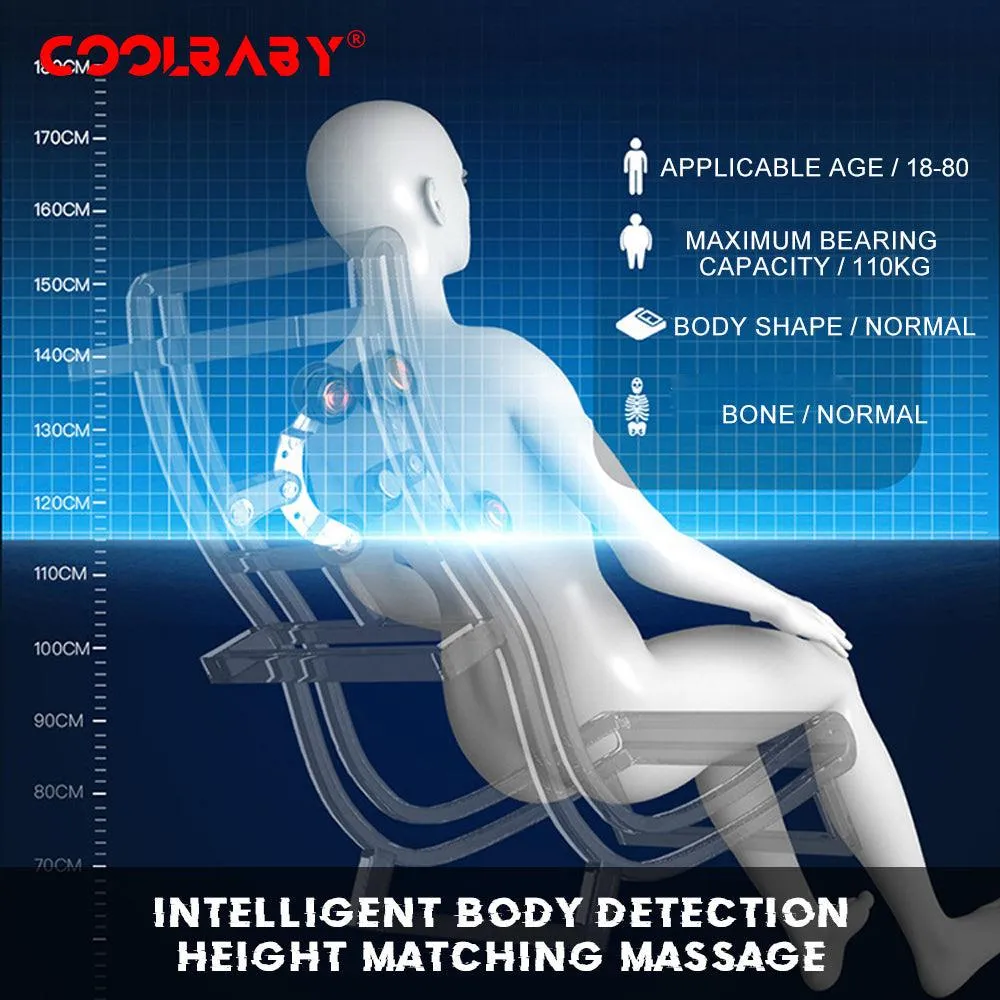 Coolbaby® DDAMY-02 Deluxe Electric Massage Chair with SL Guide Rail