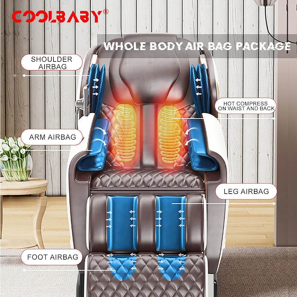 Coolbaby® DDAMY-02 Deluxe Electric Massage Chair with SL Guide Rail