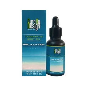 Cure By Design Blend For Relaxation Hemp Massage Oil