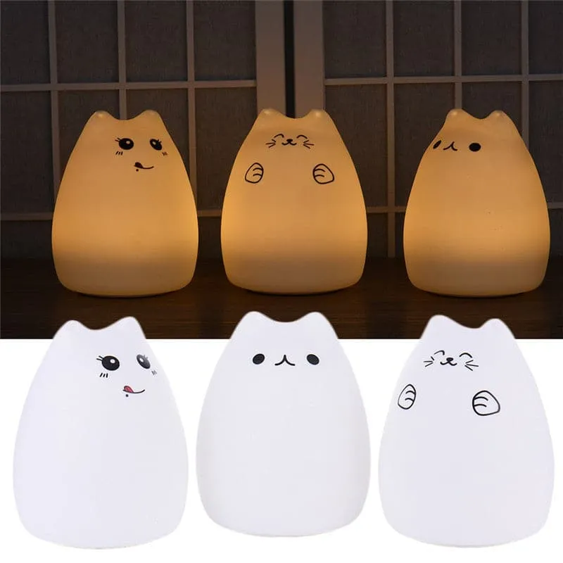 Cute Kitty Cat Touch Lamp for Bedroom Living Room