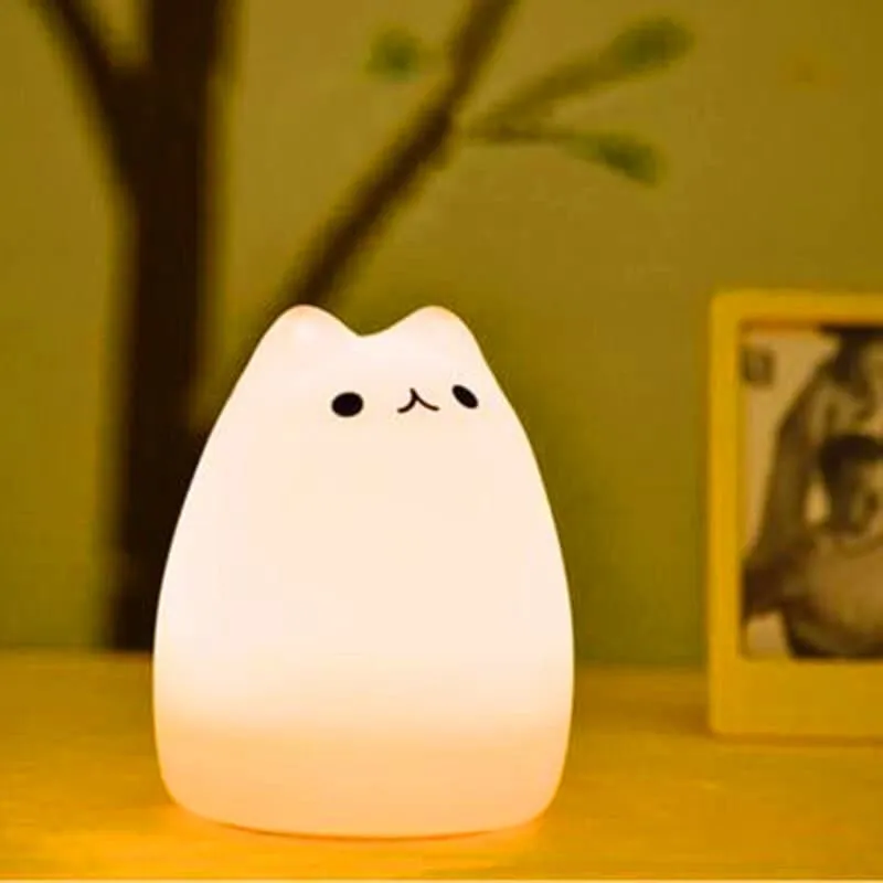 Cute Kitty Cat Touch Lamp for Bedroom Living Room