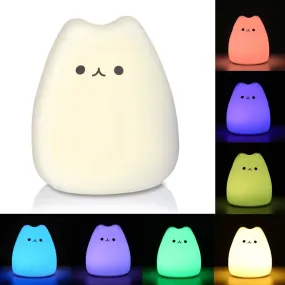 Cute Kitty Cat Touch Lamp for Bedroom Living Room